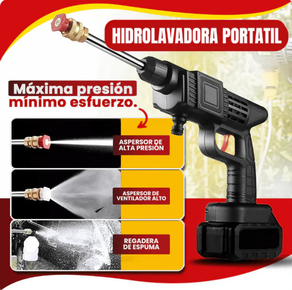 HIDROLAVADORA PROFESIONAL INALAMBRICA | LAVA TODO EN MINUTOS!!