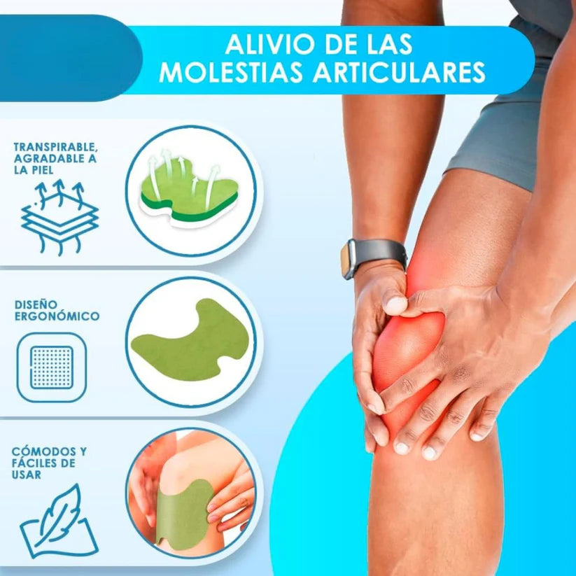 Parches Naturales Para Rodilla - Pack de 10 unidades™