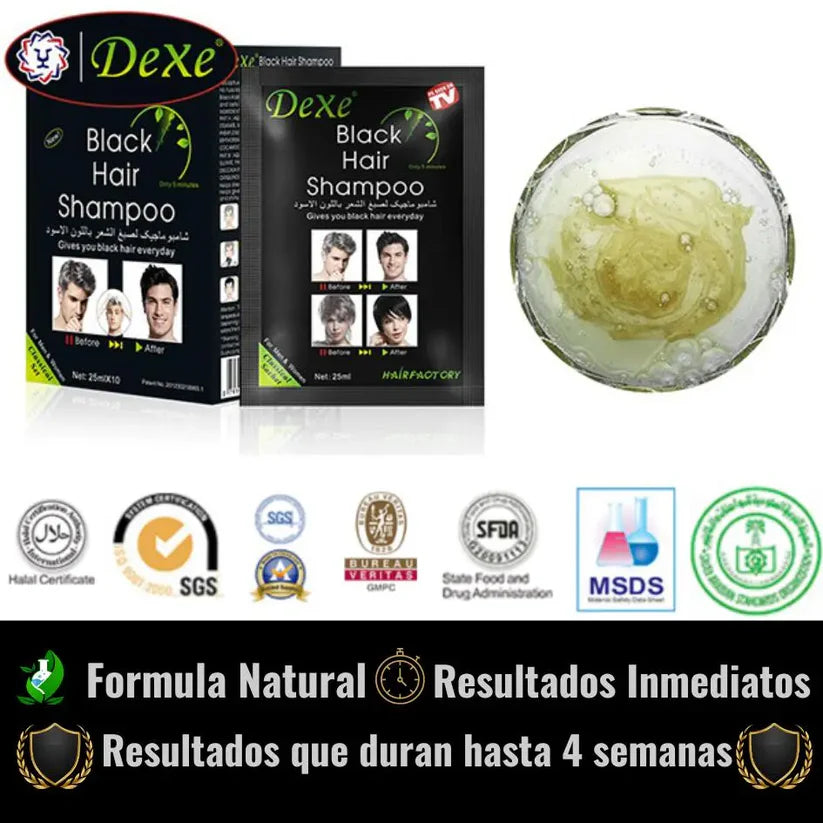 Shampoo Colorante™ Cubre Canas - Recupera tu Estilo