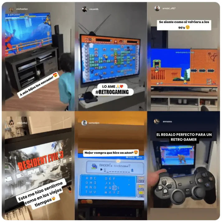 CONSOLA RETRO™ + 10.000 JUEGOS