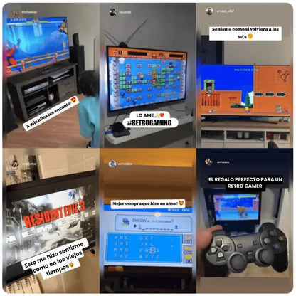 CONSOLA RETRO™ + 10.000 JUEGOS