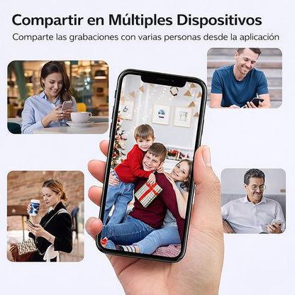 MINI CÁMARA ESPÍA DE VIGILANCIA - WIFI, FULL HD