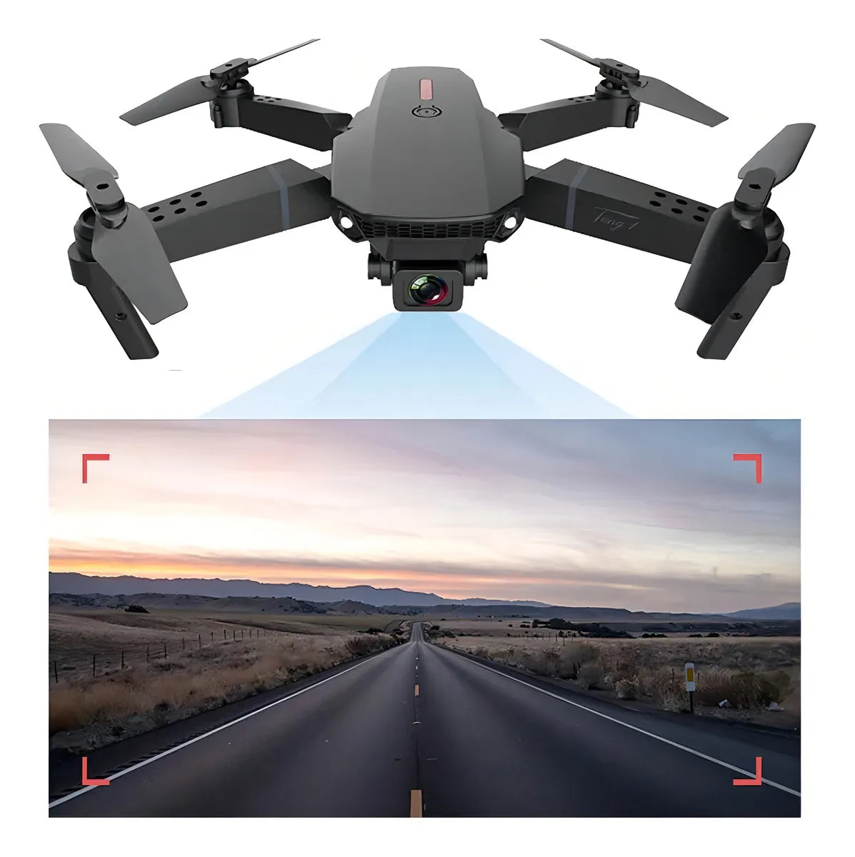 Drone E88 PRO Plegable con 2 Cámara 4K