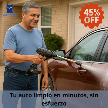 Hidrolavadora Portátil – Lava Autos y Hogar – Deja todo limpio en 10 minutos sin esfuerzo