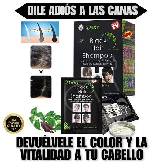 Shampoo Colorante™ Cubre Canas - Recupera tu Estilo